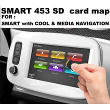 SMART FORFOUR, FORTWO SD CARD MAP FOR CAR with COOL & MEDIA NAVIGATION