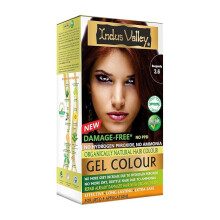 Indus Valley Burgundy Gel Hair Dye Colouring Kit 3.6