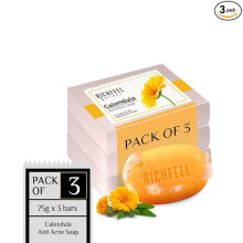 Savon contre l'acné au calendula Richfeel (75 g x 3) (paquet de 3)