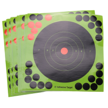 50 Stuks Serie/Set Jacht Doelen 8X8 Inch Zelfklevende, Zelfklevende Reactieve Papier Splatter Doelen Stickers