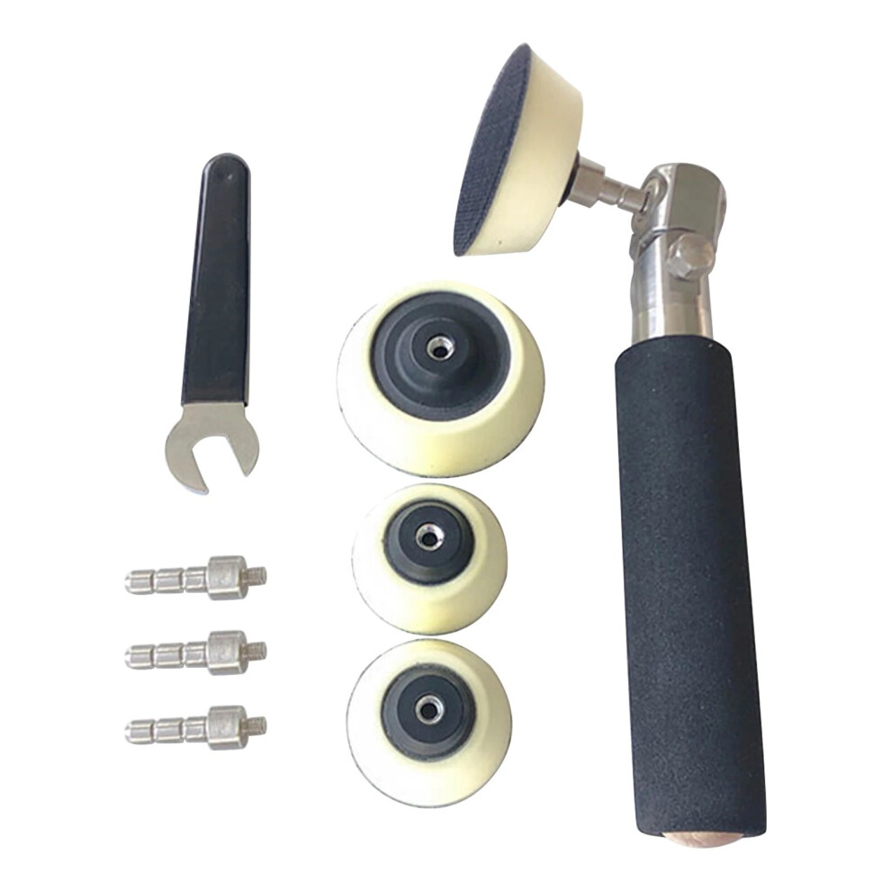 Hand-Held Wood Rotary Grinder Universal Adjustable Angle Wood Lathe Accessories Sander Manual Polishing Tool Woodworking Tools 623414352772