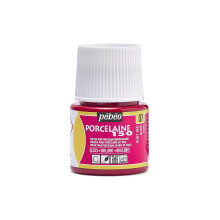 PEBEO Porcelaine 150 Ceramic Paint - Water-Based High-Gloss Color Paints for Porcelain  Premium Art Supplies  Non-Toxic & Heat-Safe  45 ml Bottle  Rub