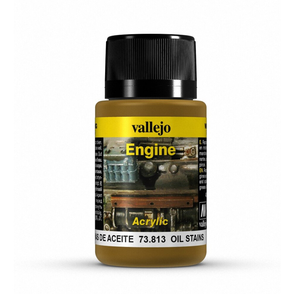 Vallejo Oil Stains - Engine Model Paint Kit