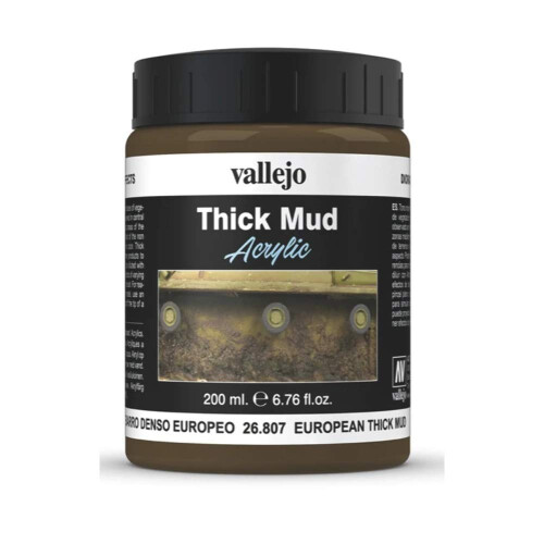 Vallejo European Thick Mud Model Paint Kit 1