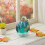 Glitzhome glitzhome Turquoise crackle glass Pumpkin 5