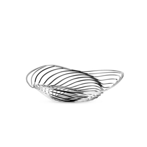 Alessi Edelstahlkorb 18-10 glänzend.