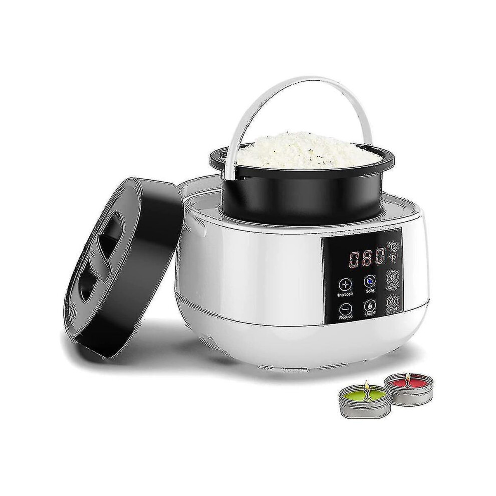 Candle Making Wax Melting Pot,wax Melter For Candle Making,led Temperature Display For Adults Begin