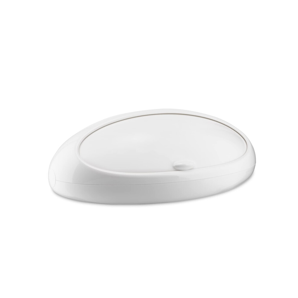 Alessi | Gnam - Design Bread Bin Thermoplastic Resin White