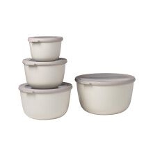 Set Mepal bol multi-funzione Cirqula 4 pcs (500+1000+2000+3000) - Bianco nordico