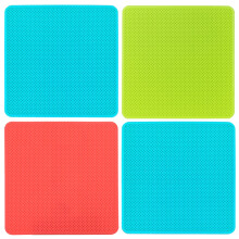 Otstar 4pcs borcan deschizator de tampoane pentru minile slabe senior cu artrita fara alunecare cu mai multe scopuri siliconice de cauciuc desch