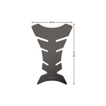 Puig 4051C Carbon Performance Tank Pad