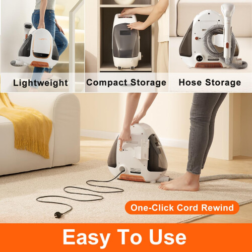 Aspiradora Multifuncional - UWANT - B100-E - 12000Pa - 1800ML - Autolimpiante 2