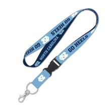 North Carolina Tar Heels Lanyard med avtagbart spnne Go Heels Design