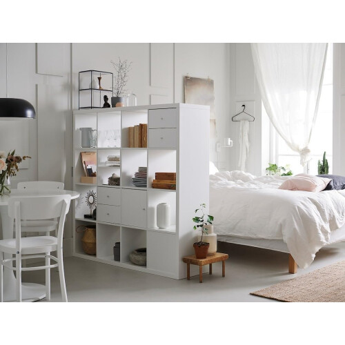 Ikea Kallax 147 x 147 cm Shelf  White 2