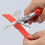 Knipex 94 35 215 Mitre Shears For Plastic & Rubber Sections 8  46"" 5