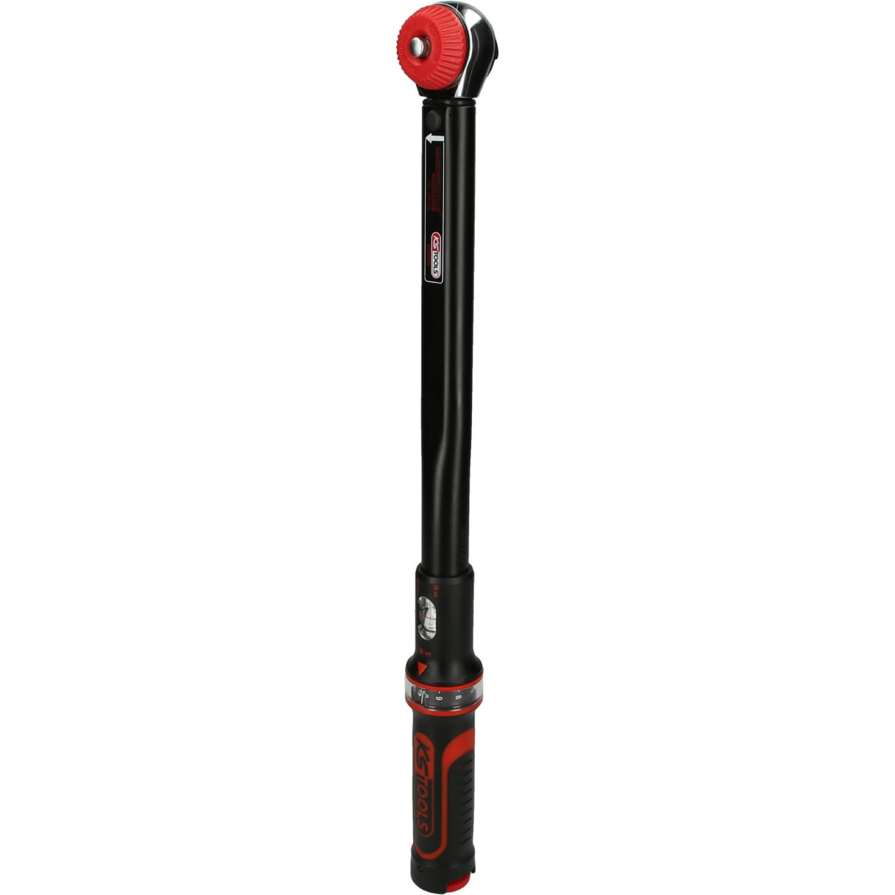 Ks Tools 516.1412 Ergotorque 1/4"" Precision Torque Wrench With Rotary Mushroom Ratchet Head 5-25Nm 4042146193815