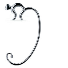 Alessi Aleesi FGO01 Minou Geldbrsenhaken Silber Klein