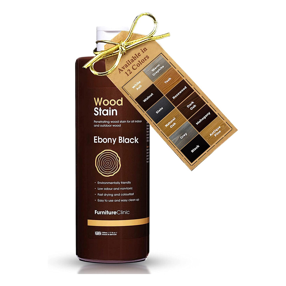 B&Q -  Wood Stain Black250Ml - Image 3