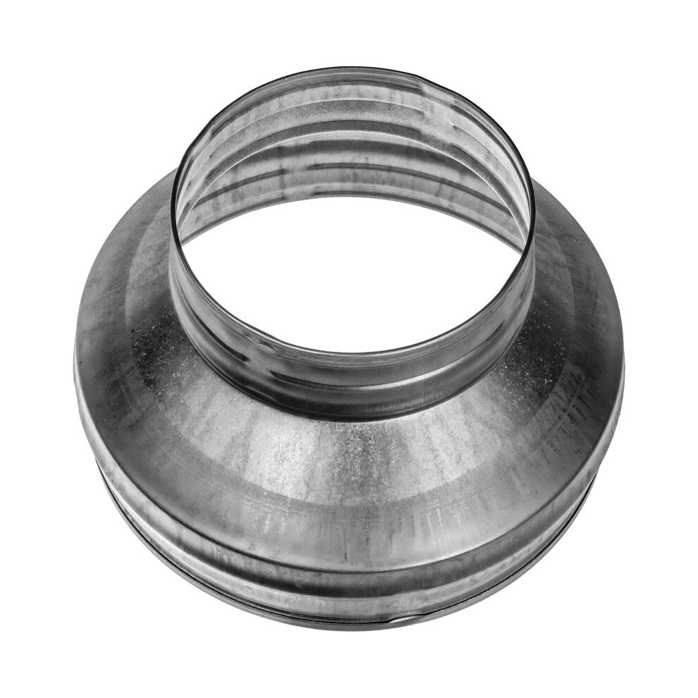 Repa Market 5"" To 3"" Inch Duct Reducer Round Reducer Duct Fitting Pipe Increaser Reducer Made From Galvanized Steel (Drain Waste And Vent) Reducing Coupling (M