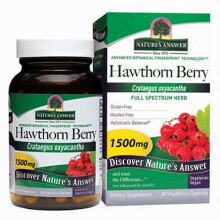 Nature's Answer, Weißdornbeere, 1.500 mg, 90 Vegetarische Kapseln (500 mg pro Kapsel)