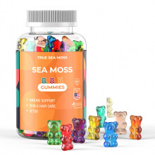 True Sea Moss, Gomme di Sea Moss, 60 Gomme