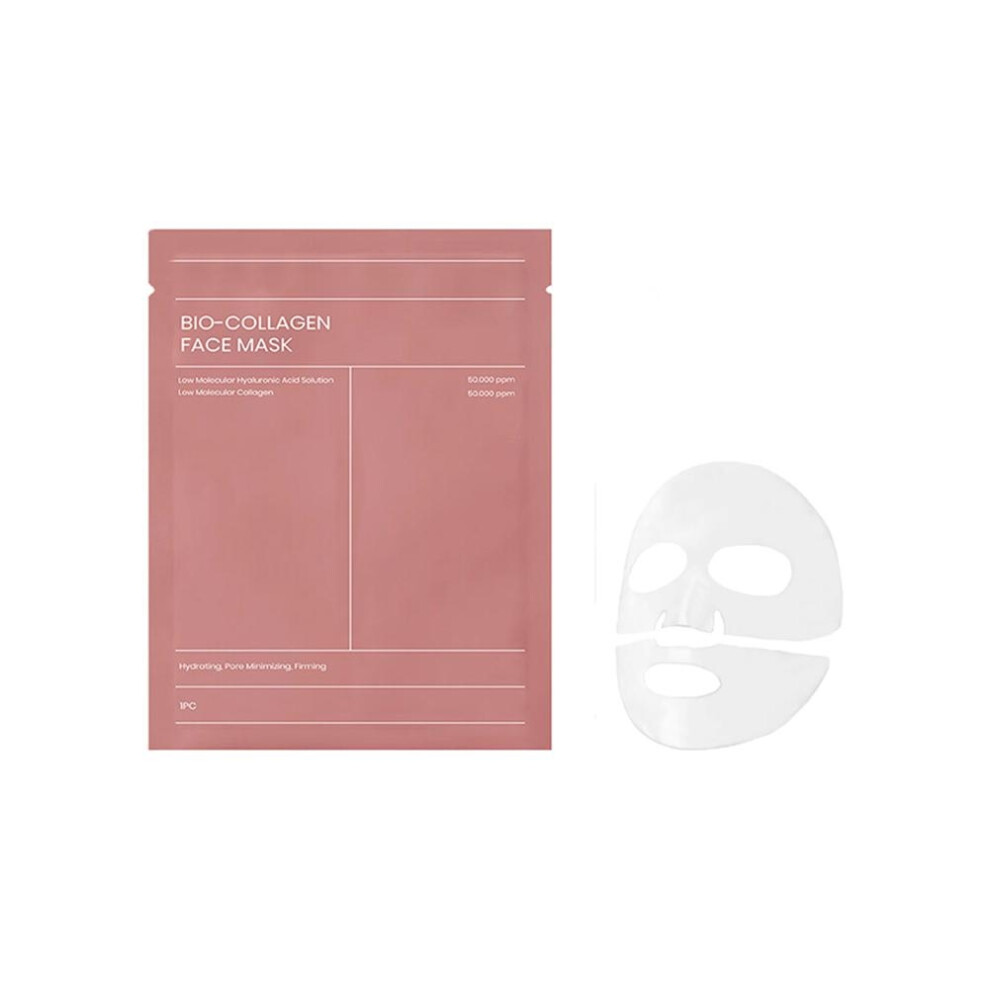 (12pcs) 4/8/12PCs Bio Collagen Face Mask Shrink Pores Deep Hydrating Overnight Mask Moisturizing Refreshing Brightening Face Skin Care