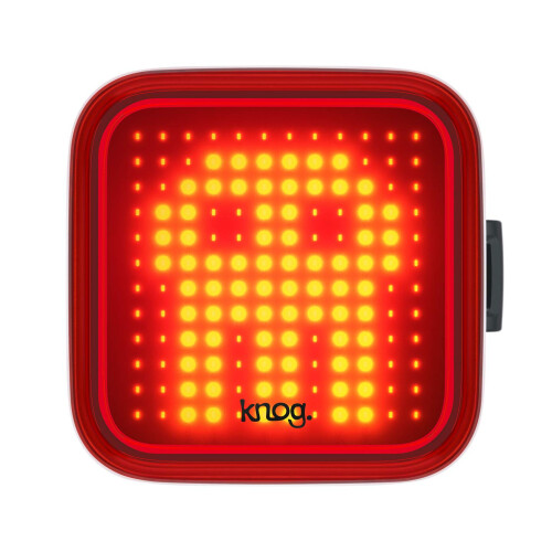 Knog Éclairage arrière - KNOG - Blinder Rear Skull - 100 lumens - 8 modes - Rechargeable USB