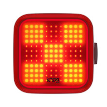 Knog luz trasera Blinder Grille 100 lumens led negra recargable