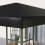 Outsunny Outsunny 3 x 3(m) Gazebo Canopy Replacement Cover, UPF30+, Black 8