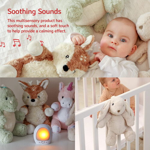 Cloud b Cloud bLove Light Buddies - Veilleuse Billy Bunny avec Melody, Bunny, 0m+. 2
