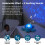 Cloud b Cloud b - Veilleuse Tranquil Turtle Aqua rechargeable - BTL DIFFUSION 2