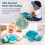 Cloud b Cloud b - Veilleuse Tranquil Turtle Aqua rechargeable - BTL DIFFUSION 4