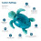 Cloud b Cloud b - Veilleuse Tranquil Turtle Aqua rechargeable - BTL DIFFUSION 3