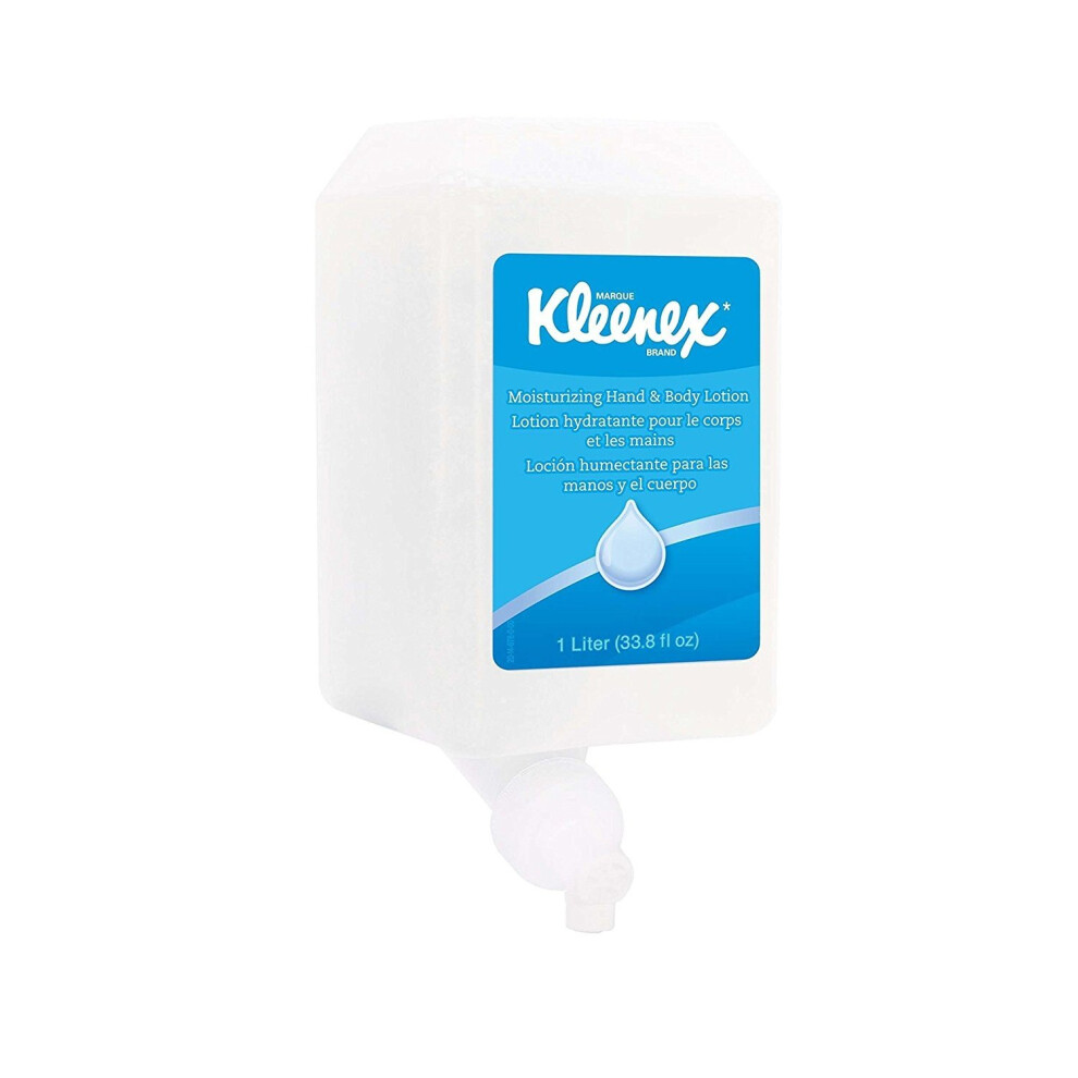 Kleenex 35362 Moisturizing Hand & Body Lotion Fresh Scent 1 L Bottle