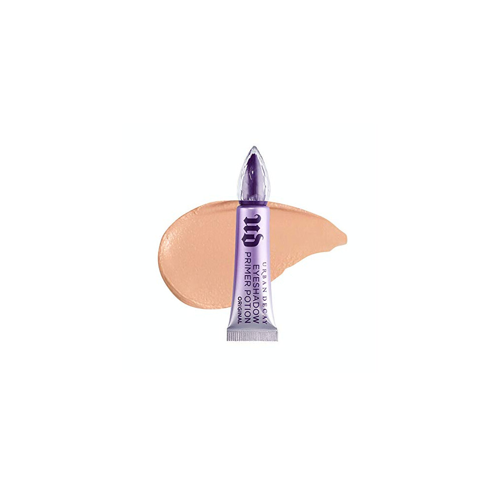Urban Decay Eyeshadow Primer Potion Original - Travel Size - Award-Winning Nude Eye Primer For Crease-Free Eyeshadow - Lasts All Day - Great For Oily