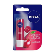 Nivea Cherry Shine pflegender Lippenbalsam langanhaltende Feuchtigkeit 4,8 g