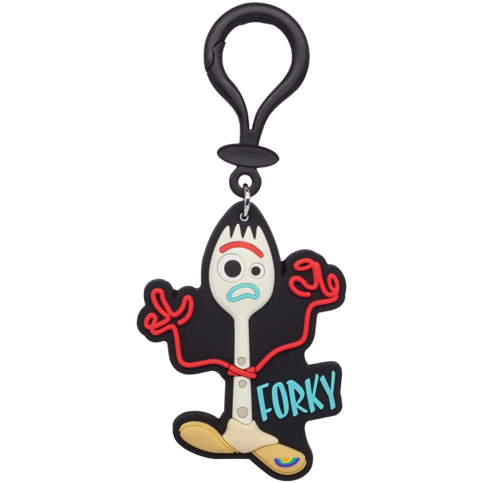 Disney Toy Story Forky Soft Touch PVC ID Tag Bag Clip