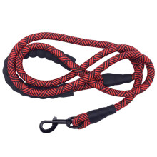 MayPaw Heavy Duty Rope Dog Leash 3/4/5/6/8/10/12/15 FT Nylon Pet Leash Soft Padded Handle Thick Lead Leash for Large Medium Dogs Small Puppy(1/2"" 6