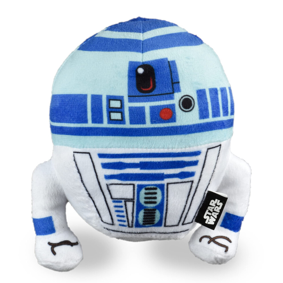 Star Wars 6"" R2-D2 Plush Squeaker Toy 6 R2-D2 Plush Squeaker Pet Toy Star Wars Toy For Dogs R2-D2 Stuffed Animal 6 Inch Dog Chew Toy Squeaky Dog