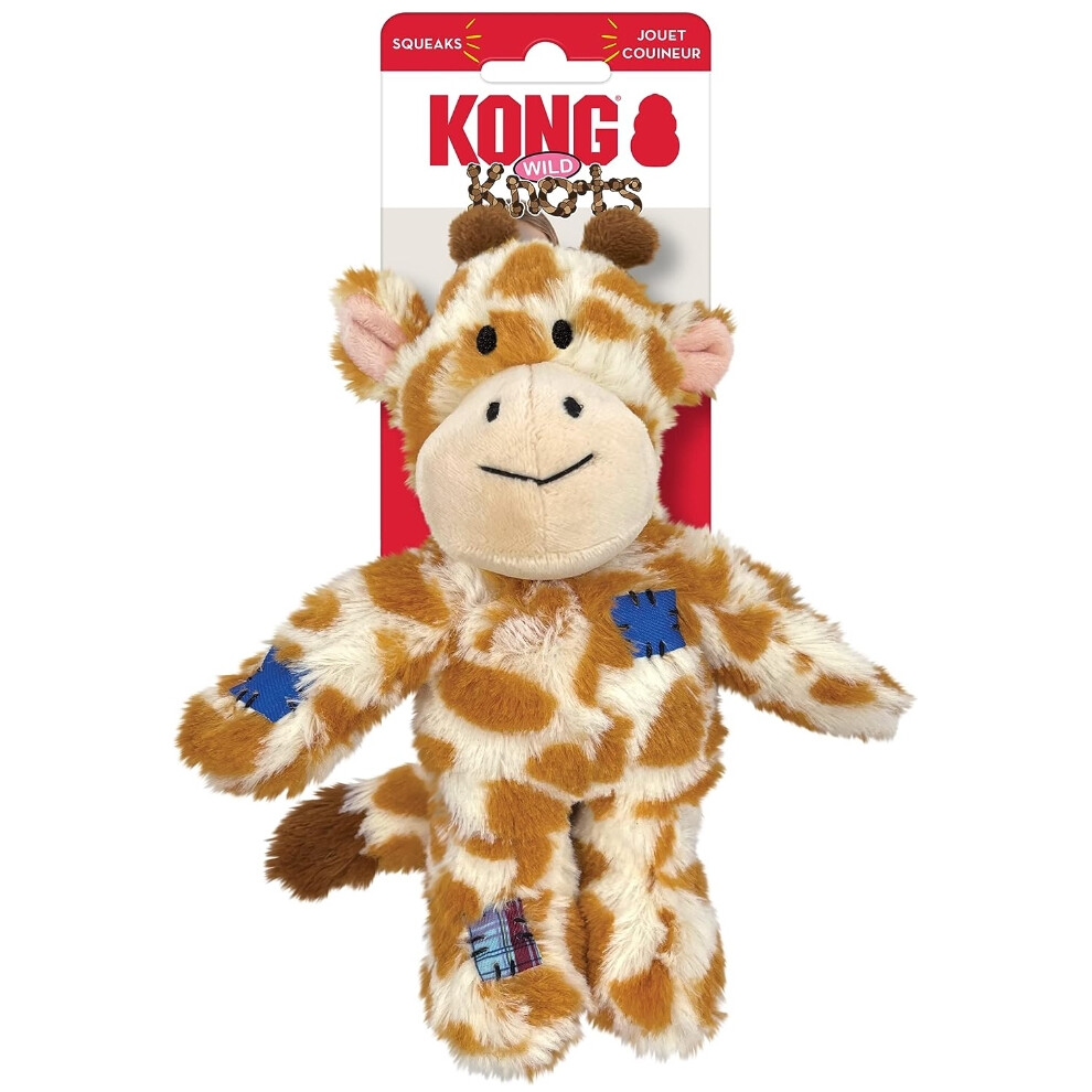 KONG Wild Knots Giraffe Dog Toy