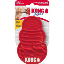 KONG Licks Dog Toy Treat Dispenser Sticks to Any Non-Porous Surface