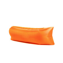 (orange) Portable Lazy Inflatable Sofa Water beach Grassland park Air bed sofa toys inflatable chair Fast Infaltable Air Sofa suit for Outdoor