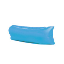 (Sky blue) Portable Lazy Inflatable Sofa Water beach Grassland park Air bed sofa toys inflatable chair Fast Infaltable Air Sofa suit for Outdoor