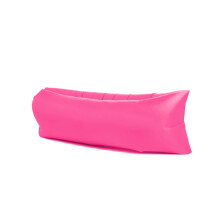 (pink) Portable Lazy Inflatable Sofa Water beach Grassland park Air bed sofa toys inflatable chair Fast Infaltable Air Sofa suit for Outdoor