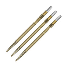 TARGET Darts Swiss Point DX Dart Points (3 Pack Set of Tips) 26mm Gold - Change Dart Swiss Point Professional Darts Accessories SP Dart Tip Removal