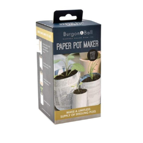 Burgon & Ball Paper Pot Maker  Beige