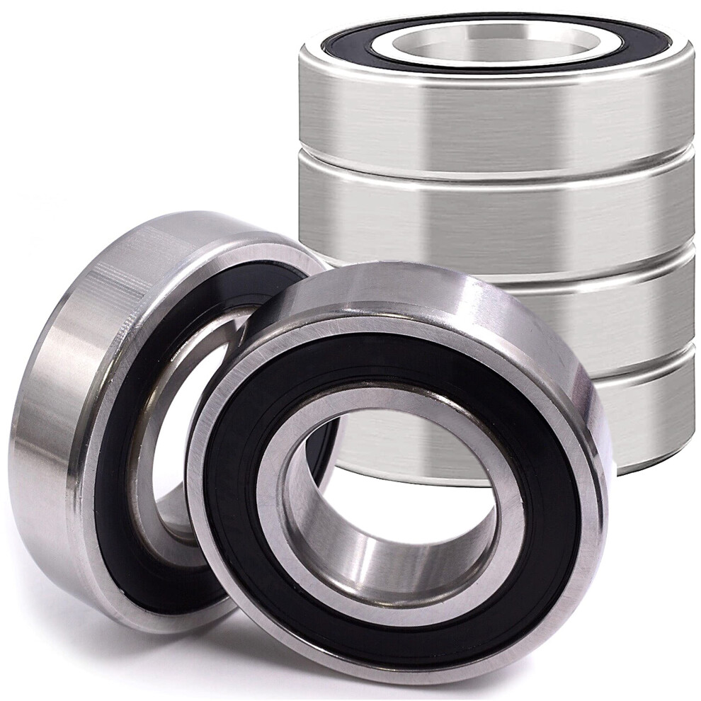 HD Switch 6 Pack Deck Spindle Bearings - C3 High Speed Upgrade - Fits Bad Boy 037-6024-00 w/High Temp Grease & Designed for Mower Spindles - OEM Upgra