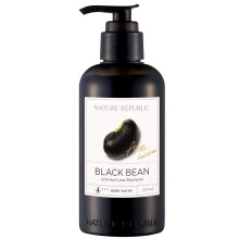 Nature Republic Black Bean Anti Hair Loss Shampoo - För tunnande hår, glans, näring, hydrering 300ml