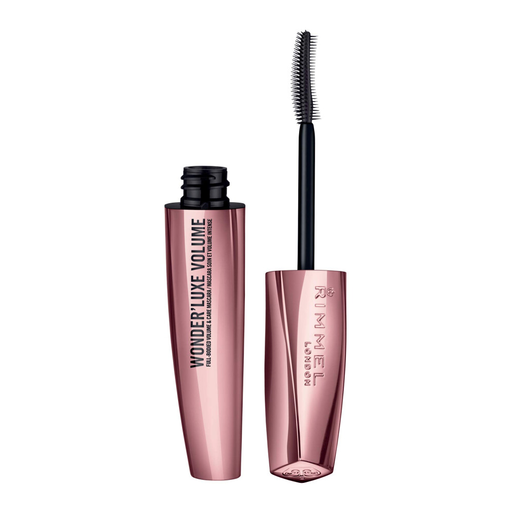 Rimmel Wonder'Luxe Volume Mascara Long-Wearing Volumizing Smudge-Proof 003 Extreme Black 0.08oz