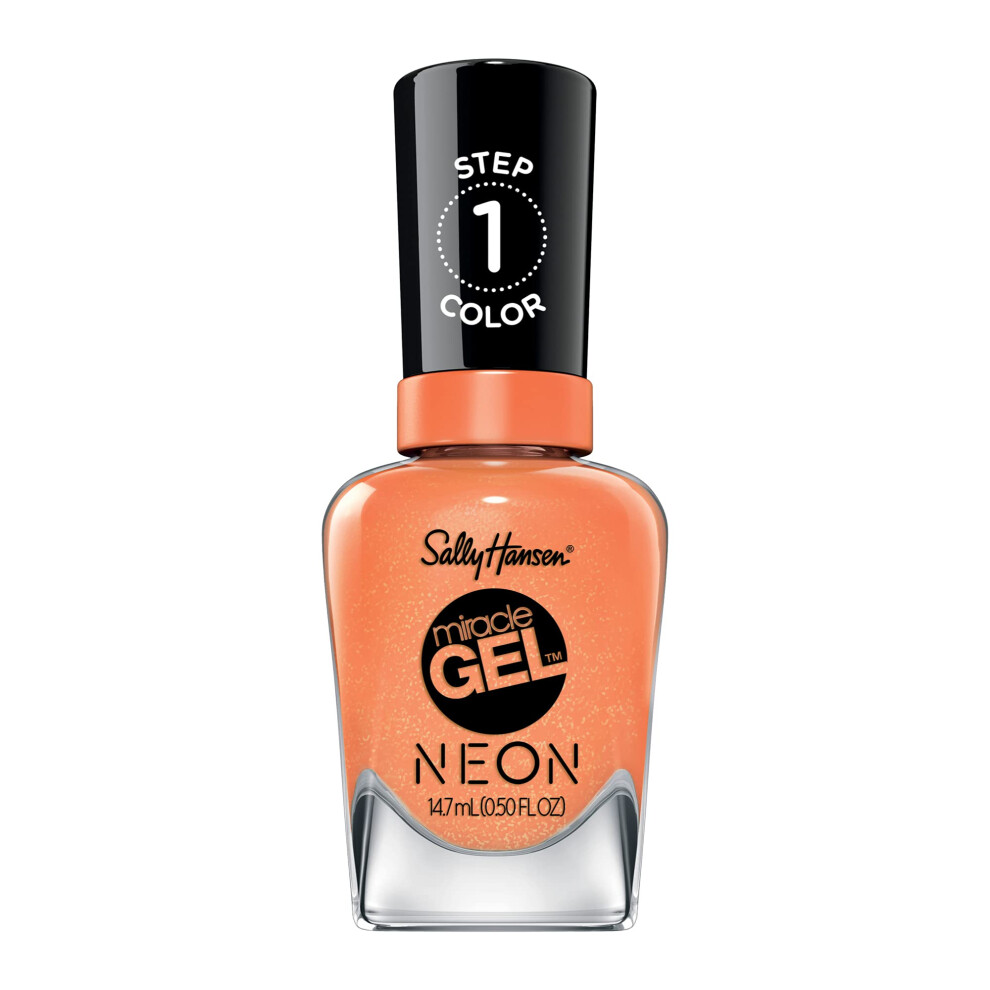 Sally Hansen Miracle Gel Neon Collection  876 Floresc Pink